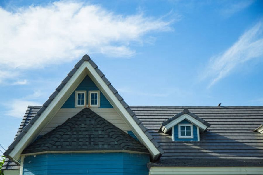 Gable dormers in Pineville near Charlotte.