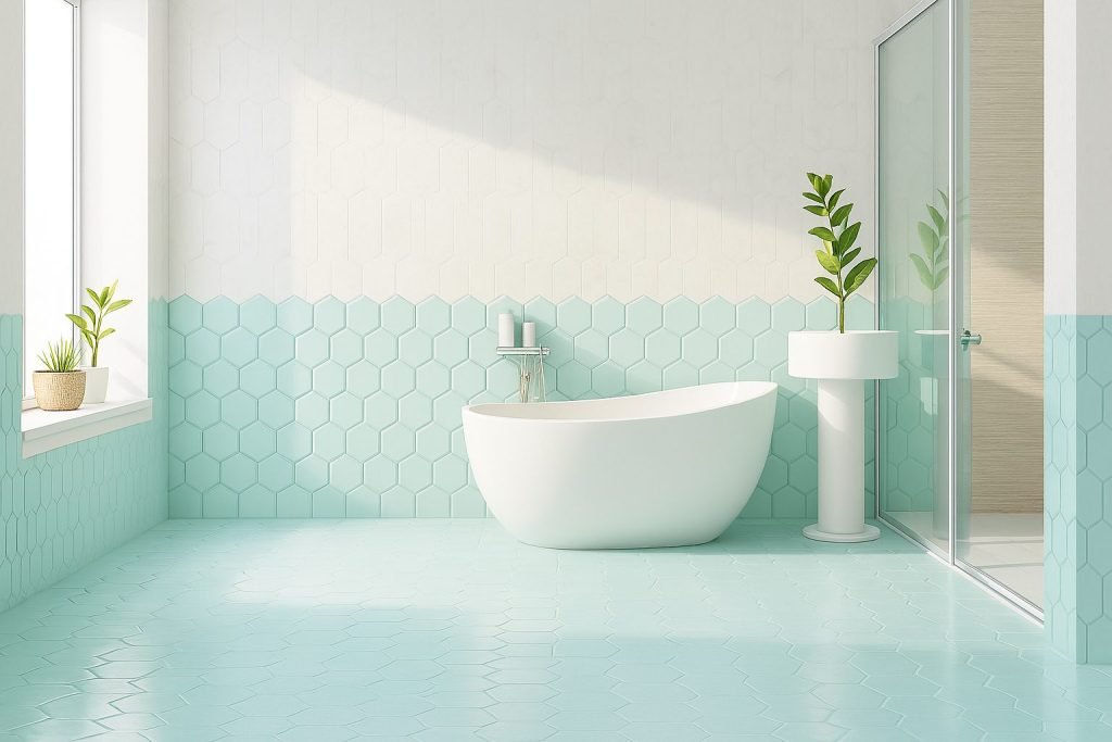 Nature-inspired bathroom remodel in Charlotte, NC